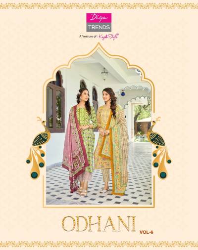 Odhani Vol 6 By Diya Trends Fancy Summer Wear Salwar Kameez Collection